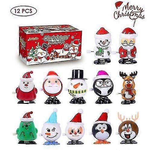 Clockwork Hop On Clockwork Toy Tree Santa Snowman Mini Kids Gift