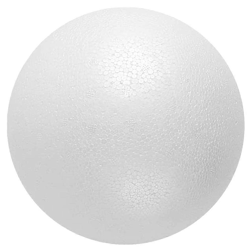 Craft Foam Balls 25CM White Polystyrene Smooth Round Balls White Polystyrene Spheres for DIY Projects Ornaments Classroom Festivals Decoration