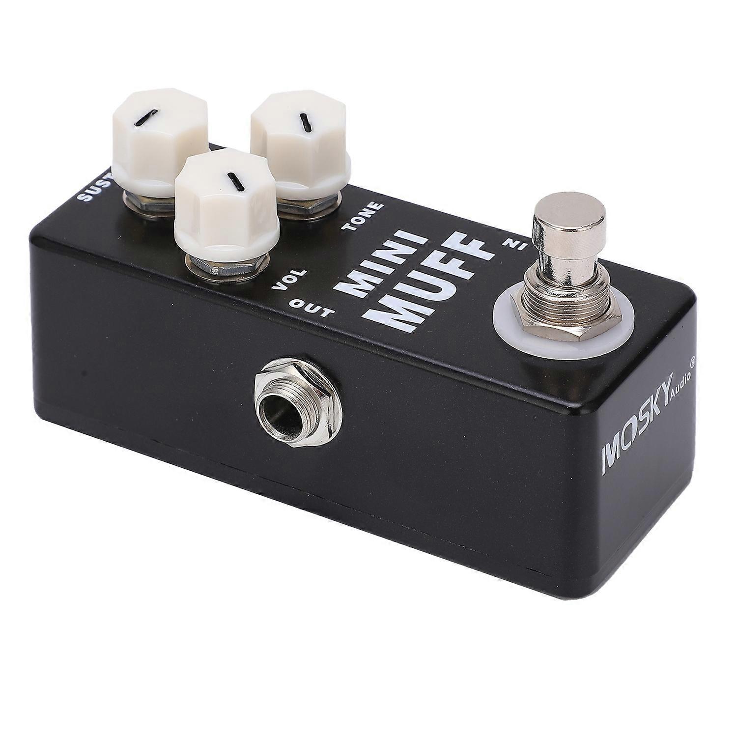 Guitar Effect Pedal Mini Muff Fuzz True Bypass Adjustable Instrument Accessory Part