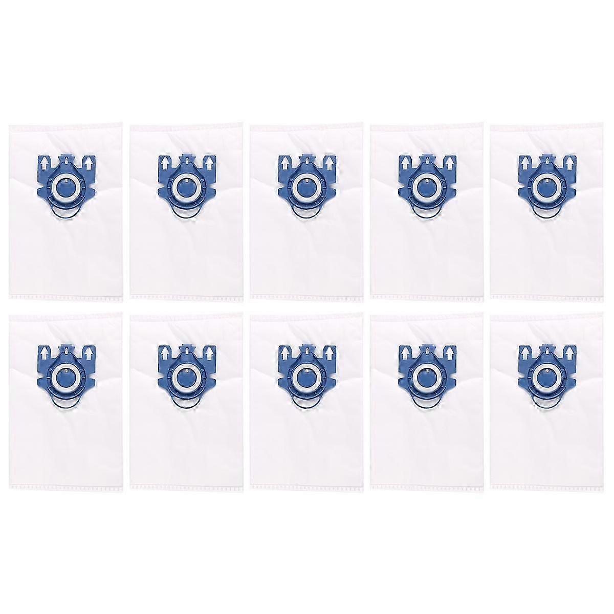 أكياس الغبار 10 قطع للمكنسة الكهربائية Miele GN 3D Complete C3 ، Complete C2 ، Classic C1 ، S400 ، S600 ، S80