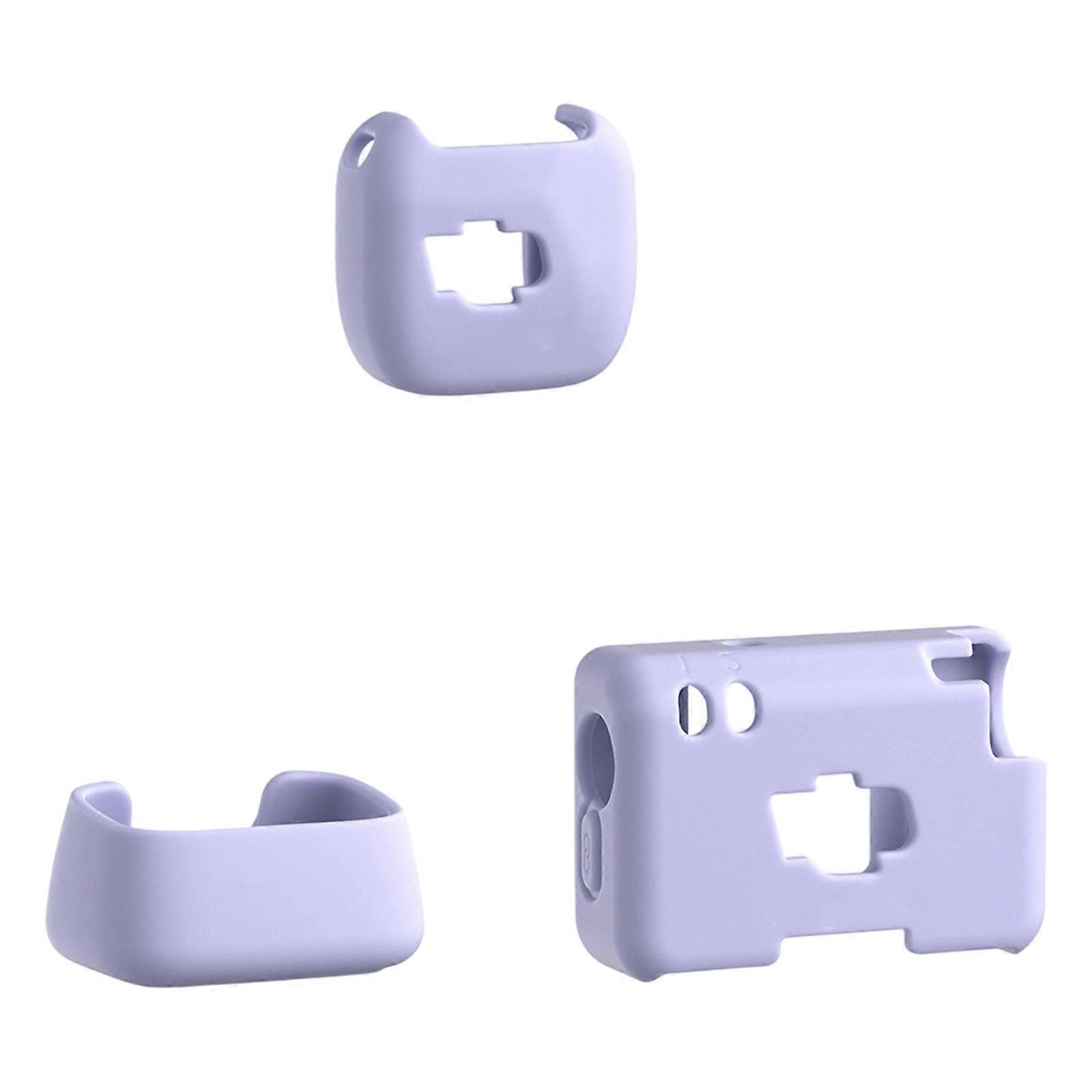 Wireless Microphone Dustproof Silicone Protective Case Suitable For Mic Mini Shockproof Antidrop Charging Dock Case Multicolor