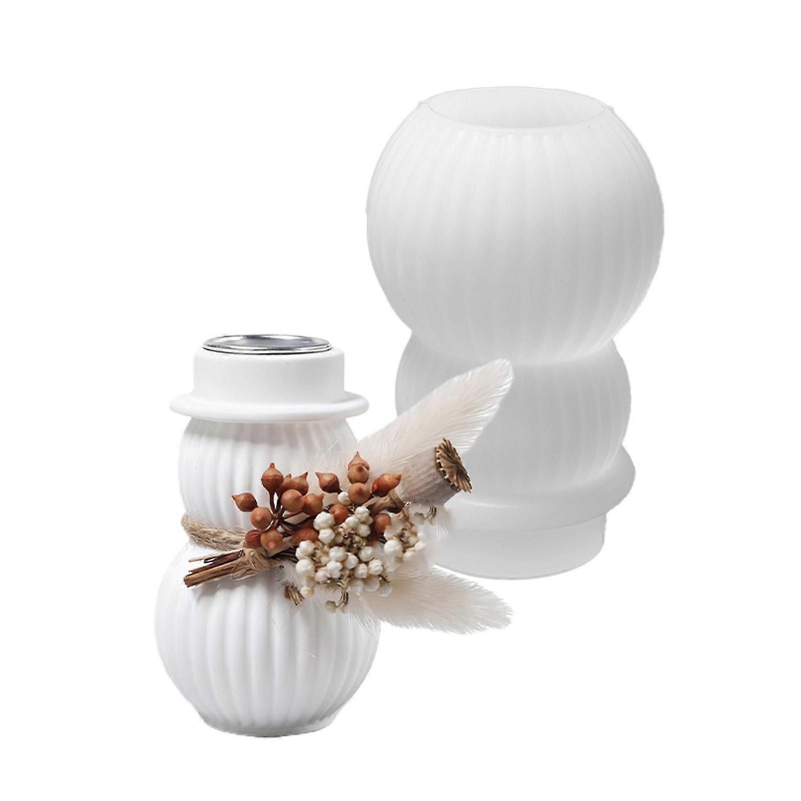 Versatile Striped Silicone Mold for Creating Custom Resin Teas Light Holders and Decorative Organizers Multicolor