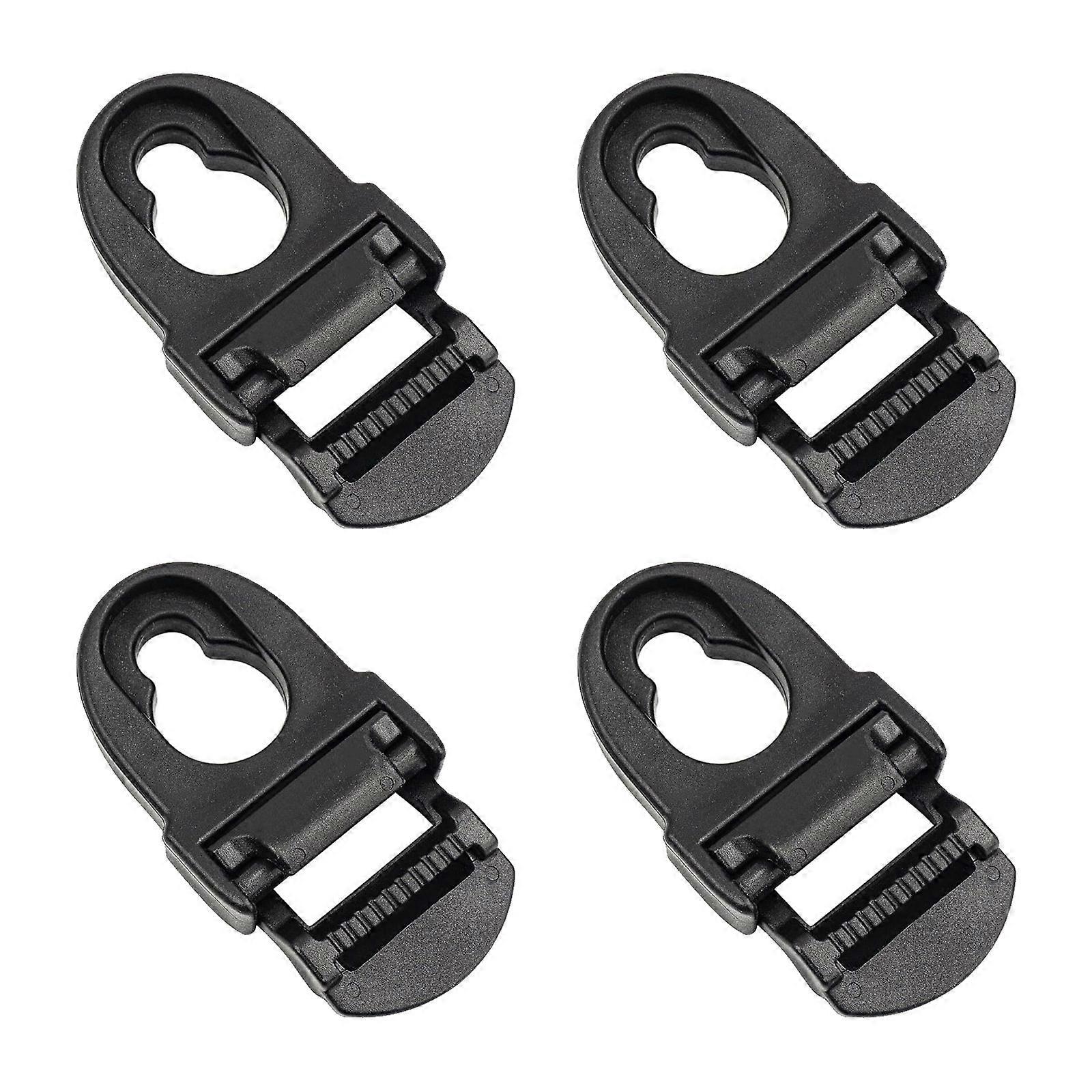4lots Easyly Release Rotating Fastener Multipurpose Swivels Clamp Travel Clip for Backpackers and Campers Multicolor