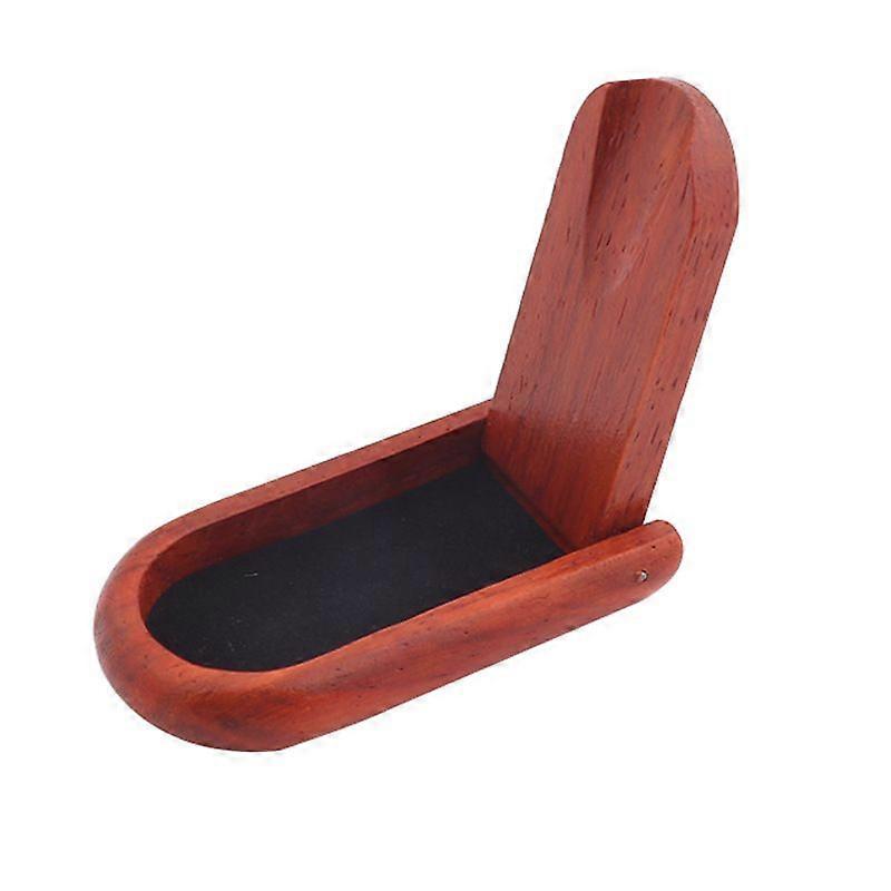 Pipe rack, pipe with foldable pipe rack, mahogany pipe