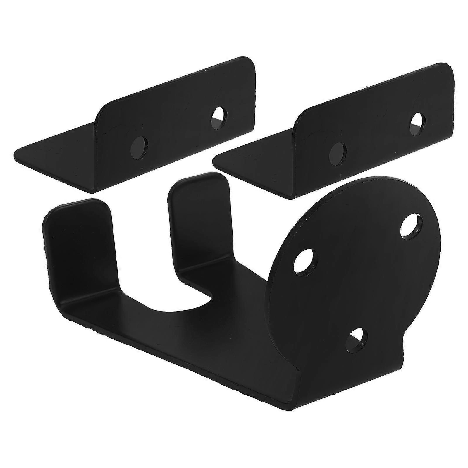 Bicycle Hanger Wall Mounted Space Saving Iron 1 Set For Bike Storage