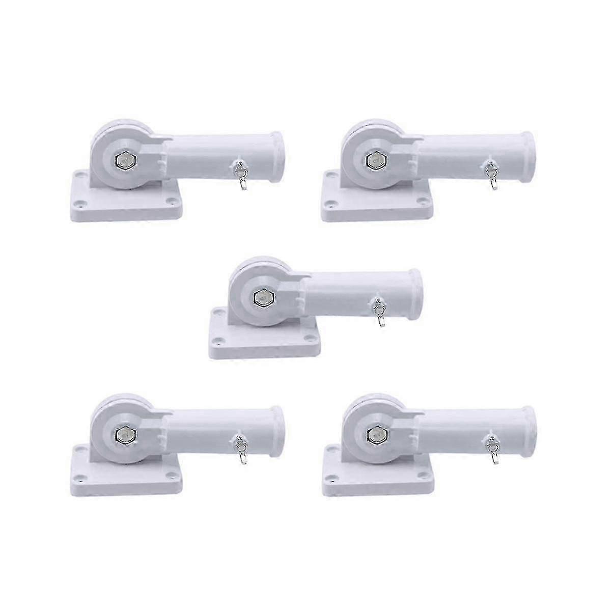 Wall Flag Pole Plastic Wall Mount Bracket For Flag Diameter Windsock Base Practical Brand New