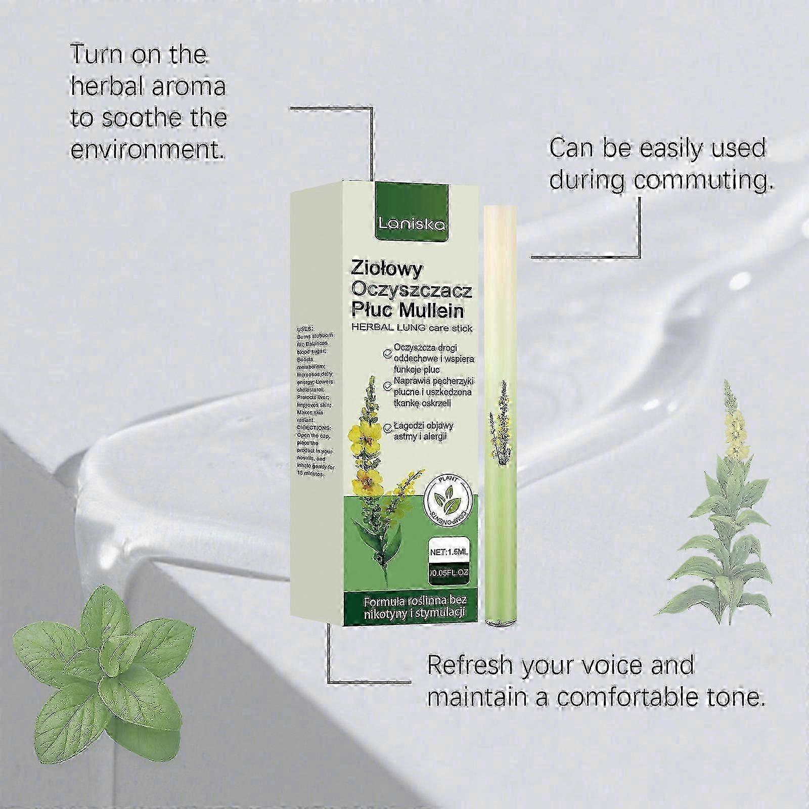 Lung Cleansing with Herbal Diffuser Pen - Natural Way to Purify