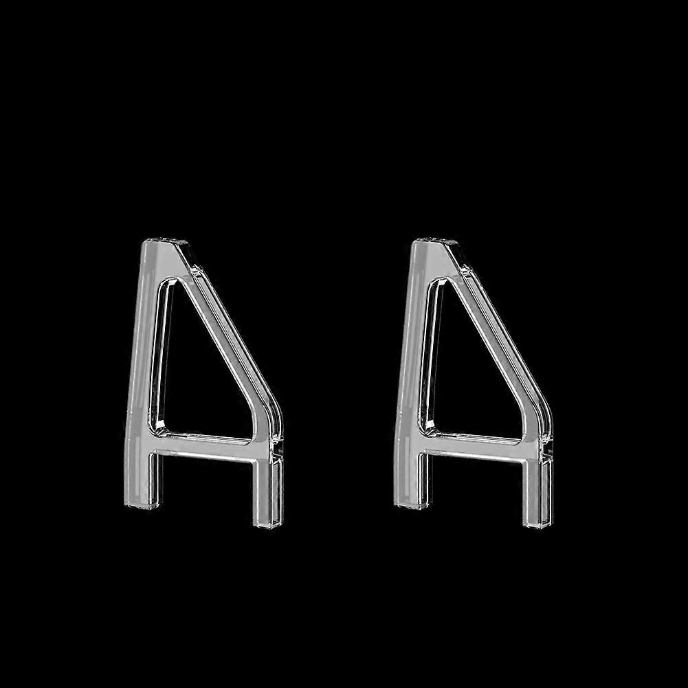 2pair Horizontal Holder Bracket for PS5 Slim Disc Host Feet Placement Bracket Holder for Console 3D Printed Mini Stand,B