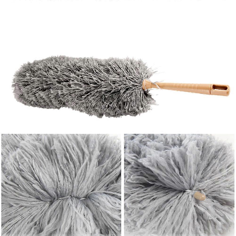 Retractable Curved Dust Removal Dusters Household Dust Cleaning Lazy Superfine Fiber Dusters Microfiber Desktop Broom Normal Style without Non-scalabl