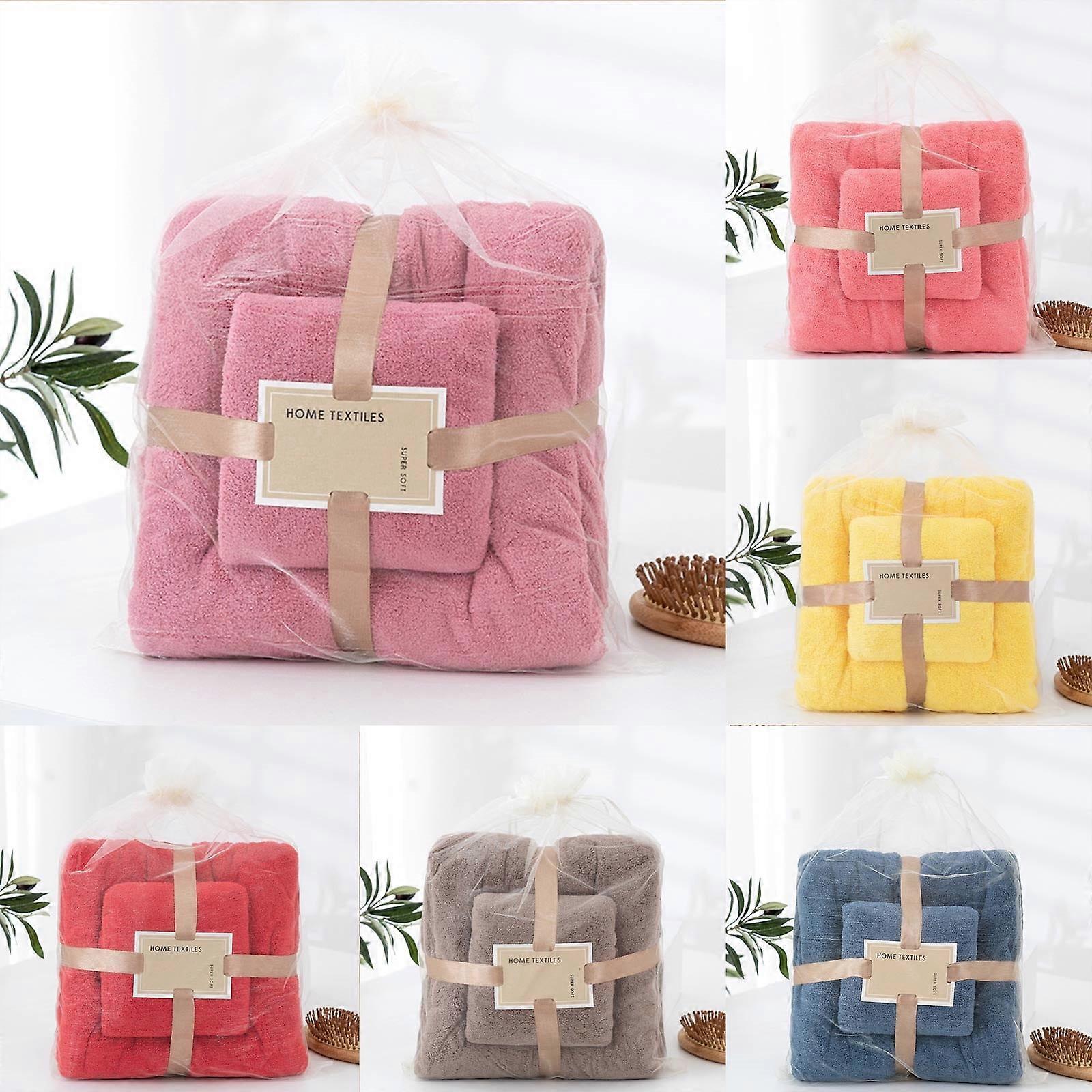 ZKCCNUK Towels for Bathroom Cotton 2 In 1 Bath Towel And Face Towel Soft-Set OF 55.1" x 28.7"