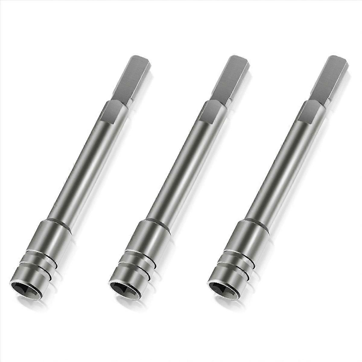 3X Bit Driver Extender Add-on Accessory for Multi-Tools,1/4INCH Hex Bits Adapter for , Surge, Wave P