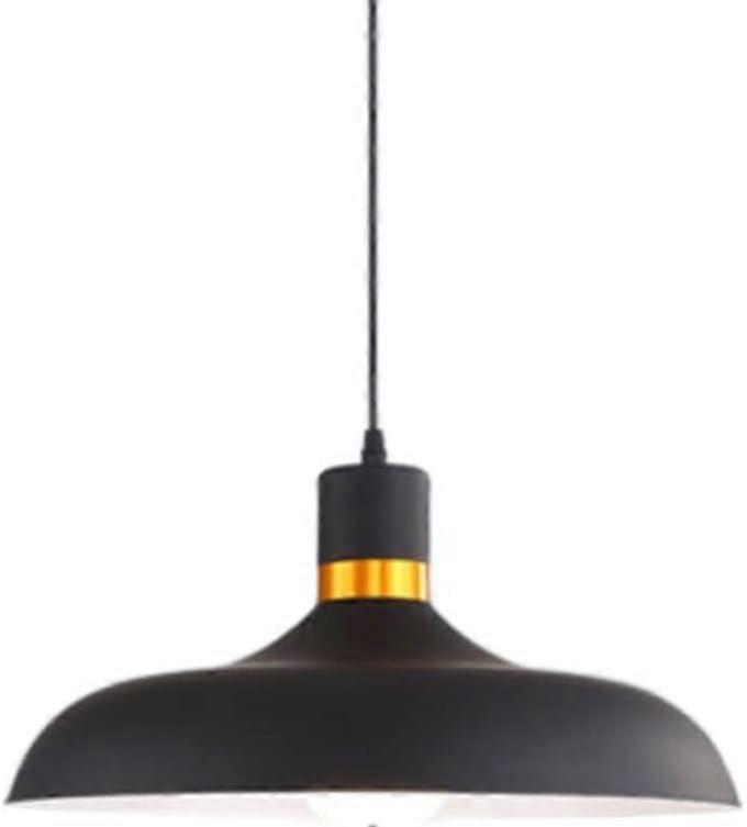 Creative PotShaped Aluminum Art Pendant Light, E27 Chandelier, Nordic Minimalist, Noir Finish, Ceiling Lamp