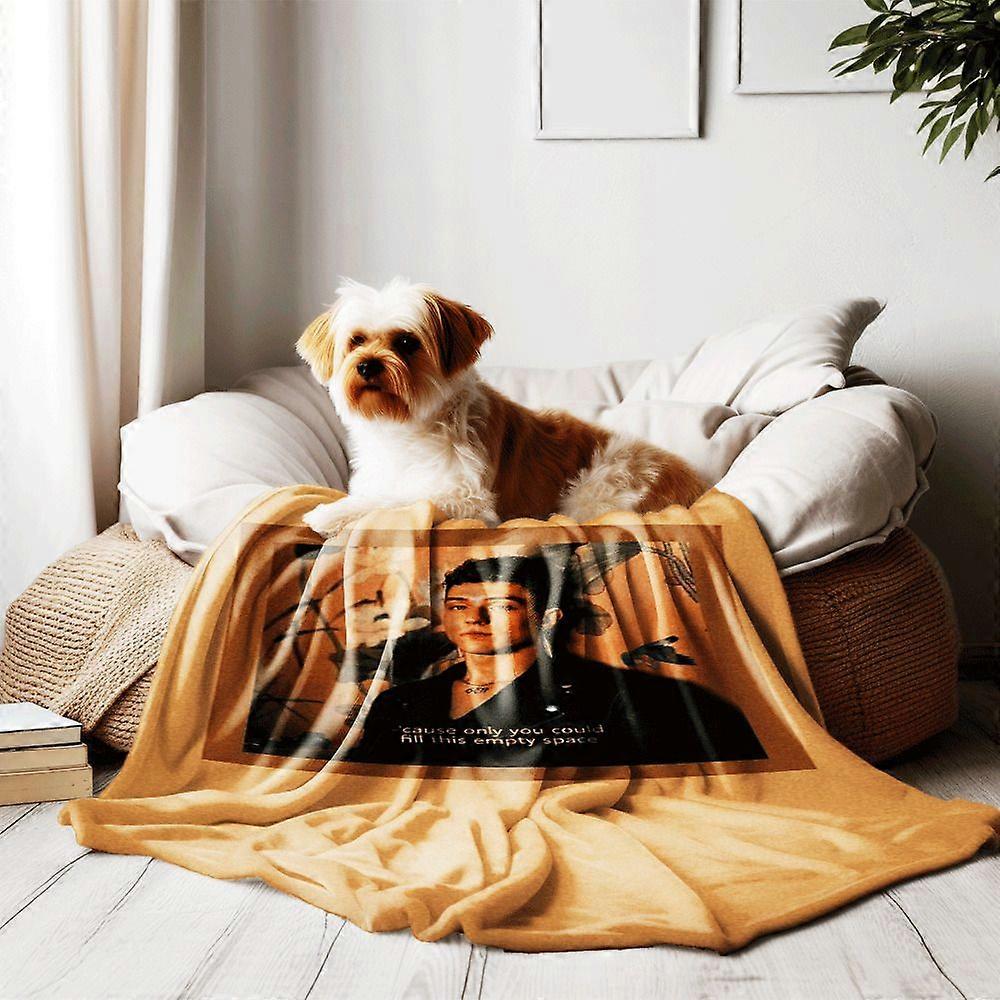 Irama Creative Theme High-Definition Digital Print Flannel Blanket, Soft and Warm for Naps, Sofa, Office, Bed, Camping, -OPAZV7