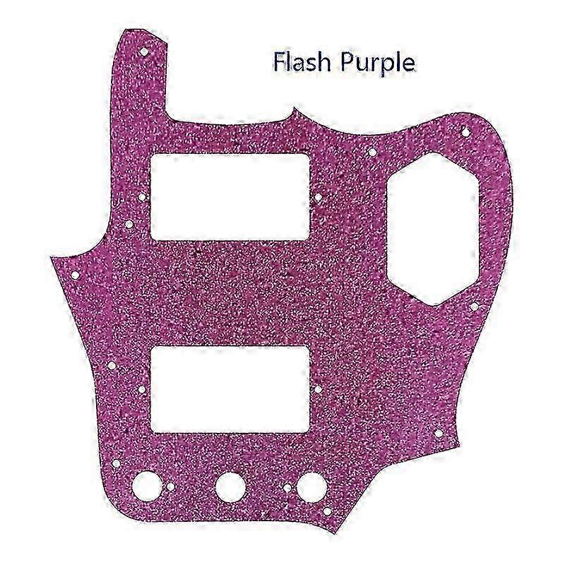 XinYue Custom Guitar Parts Scratch Plate For MIJ Jaguar Guitar Pickguard With PAF Humbucker Scratch Plate Flame Pattern w