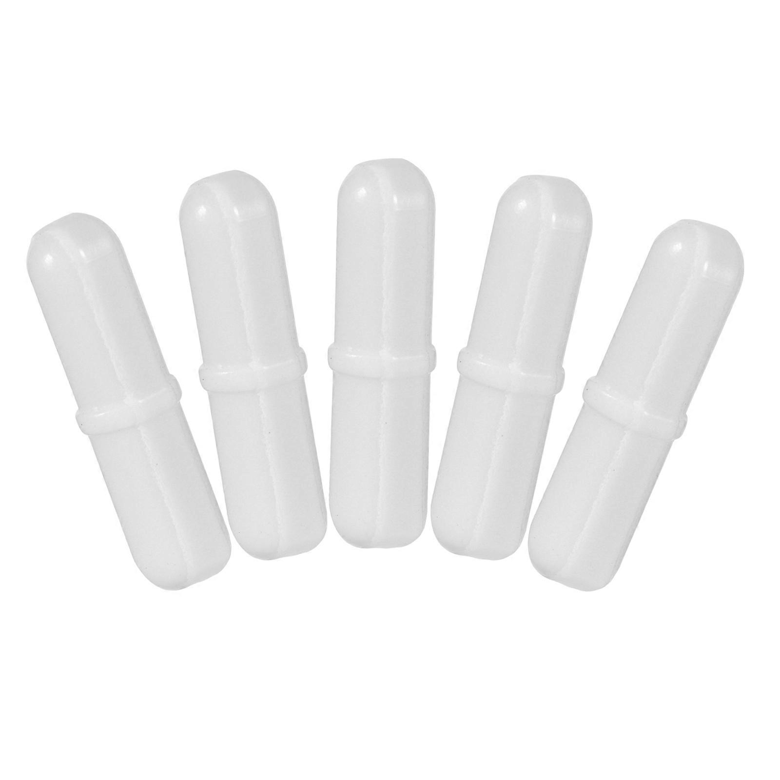 5 件磁力搅拌器混合搅拌棒 搅拌棒 白色搅拌棒