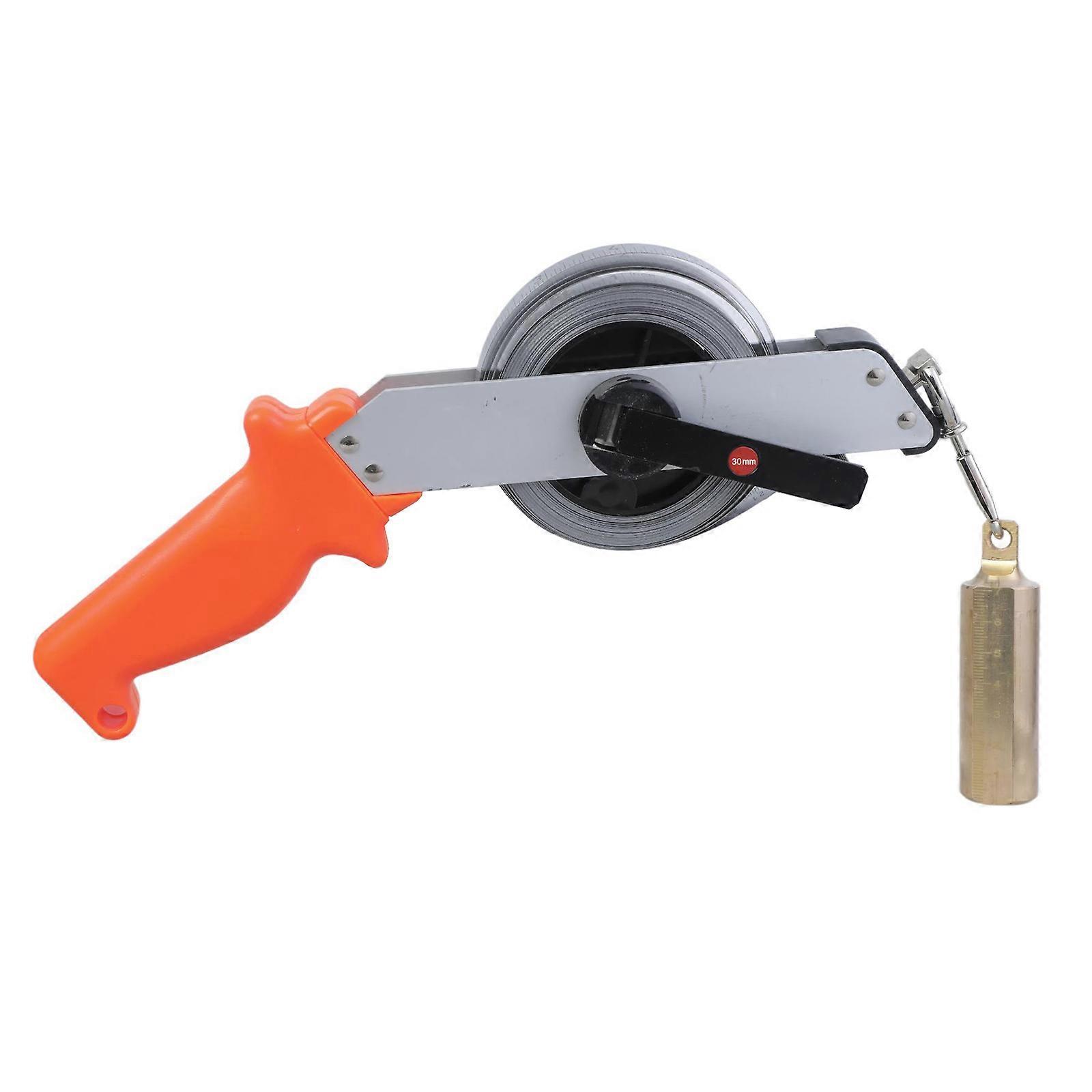 Oil Tanks  Gauging Tape Depth Measuring Tool Brass Plumbs Bob Double side  Marking for Accurate Liquid Level Measurement Multicolor