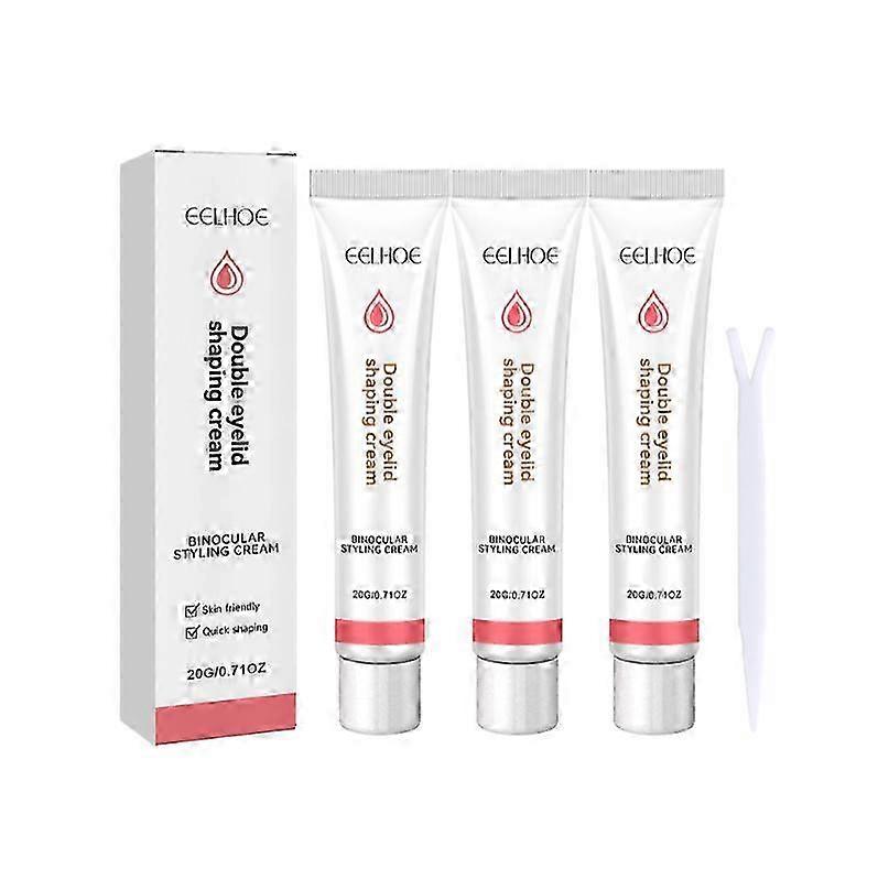 1-5x Double Eyelid Shaping Cream Natural Traceless Invisible Eyelid Lifting Setting Cream Lasting Eyelid Styling