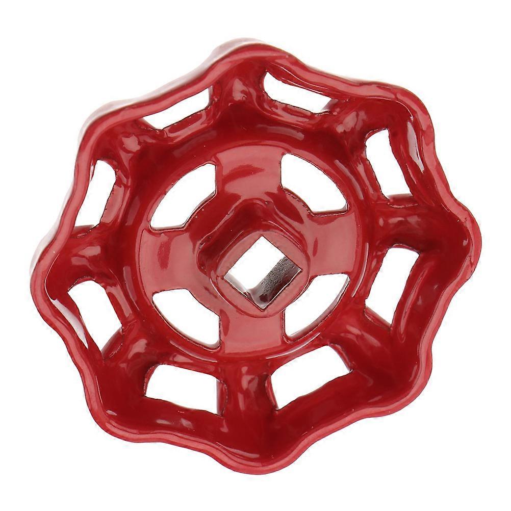 Valve Handle Replacement For Outside Faucet Cast Iron Gate Valve Durable Red Cast Iron 5.00X5.00X2.00CM Versatile Application 1Pcs