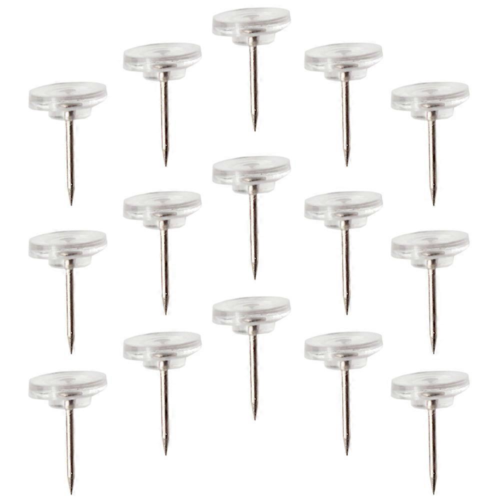 Transparent Pushpins for Fixing 400Pcs Clear Thumbtacks for Bulletin Board