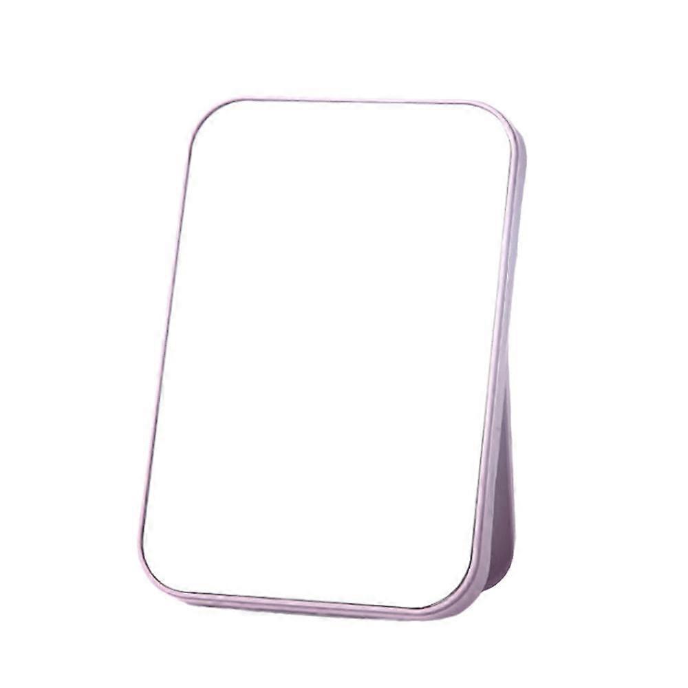 Square-Shape Hand Mirror Held Vanity Fold Mirror Standing Dresser Mirror F9P2