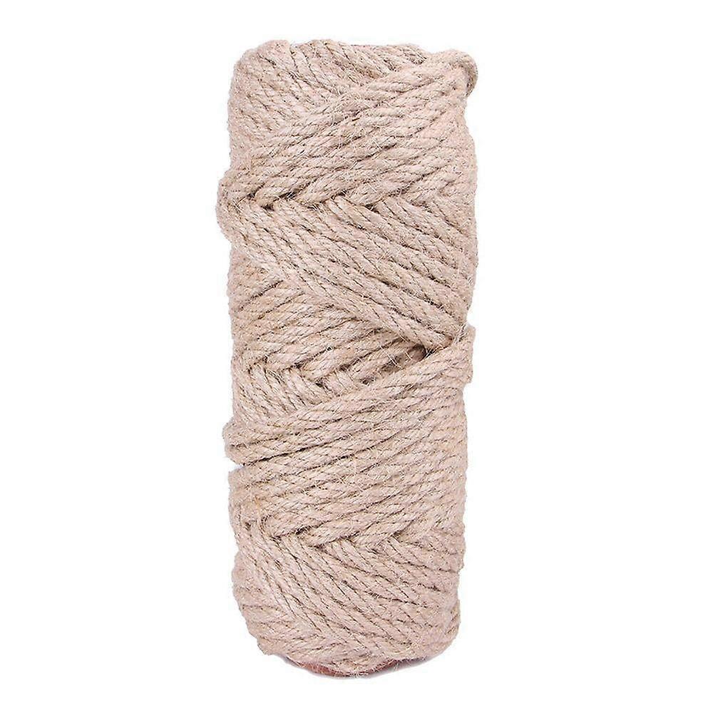Replacement Jute Twine Twisted Sisal Rope Cat Scratcher Rope Binding Rope Cat Tree Scratching Toy