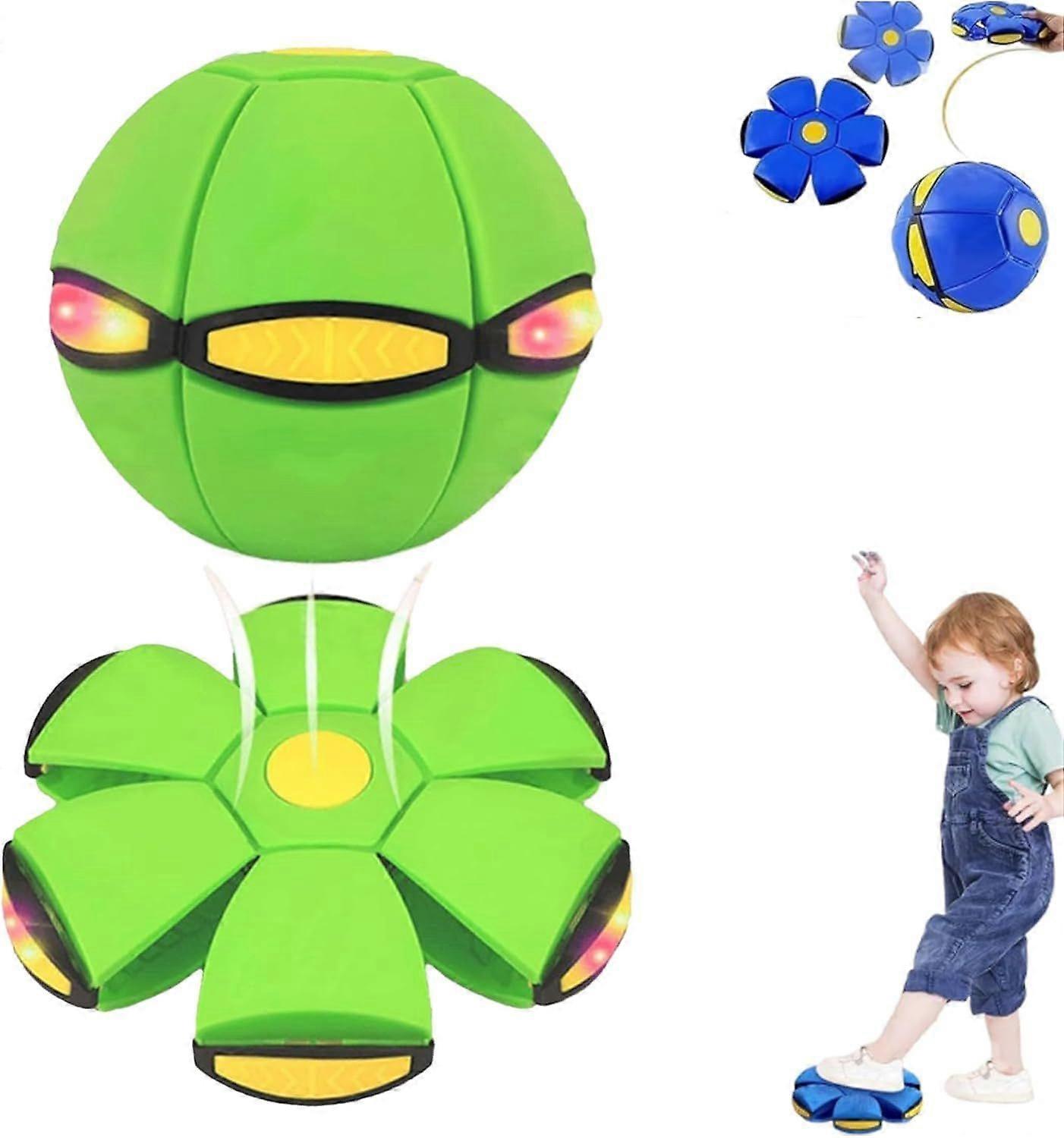 Magic Ball,Magic Bouncing Ball,Interactive Pop-Up Transform,Parent-Child Interactionwith 6 Light (Blue)