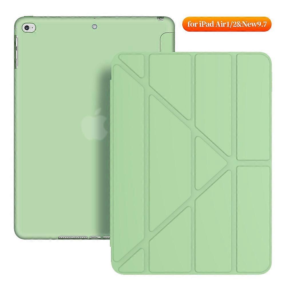 Stylish Case For Ipad New 9.7 2017/2018 Matcha Green Transformers Leather