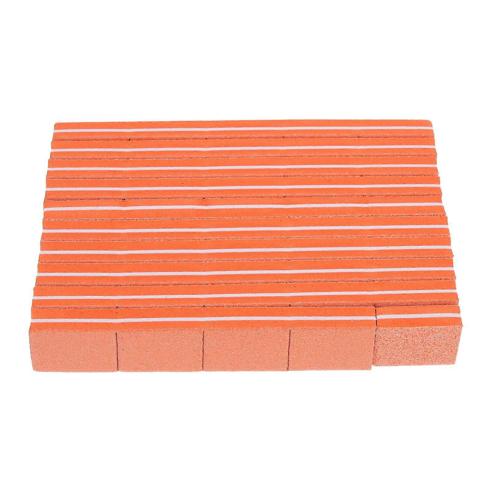 50Pcs Mini Sponge Nail Buffer Blocks MultiSide Buffing for Shaping and Polishing Fingernails
