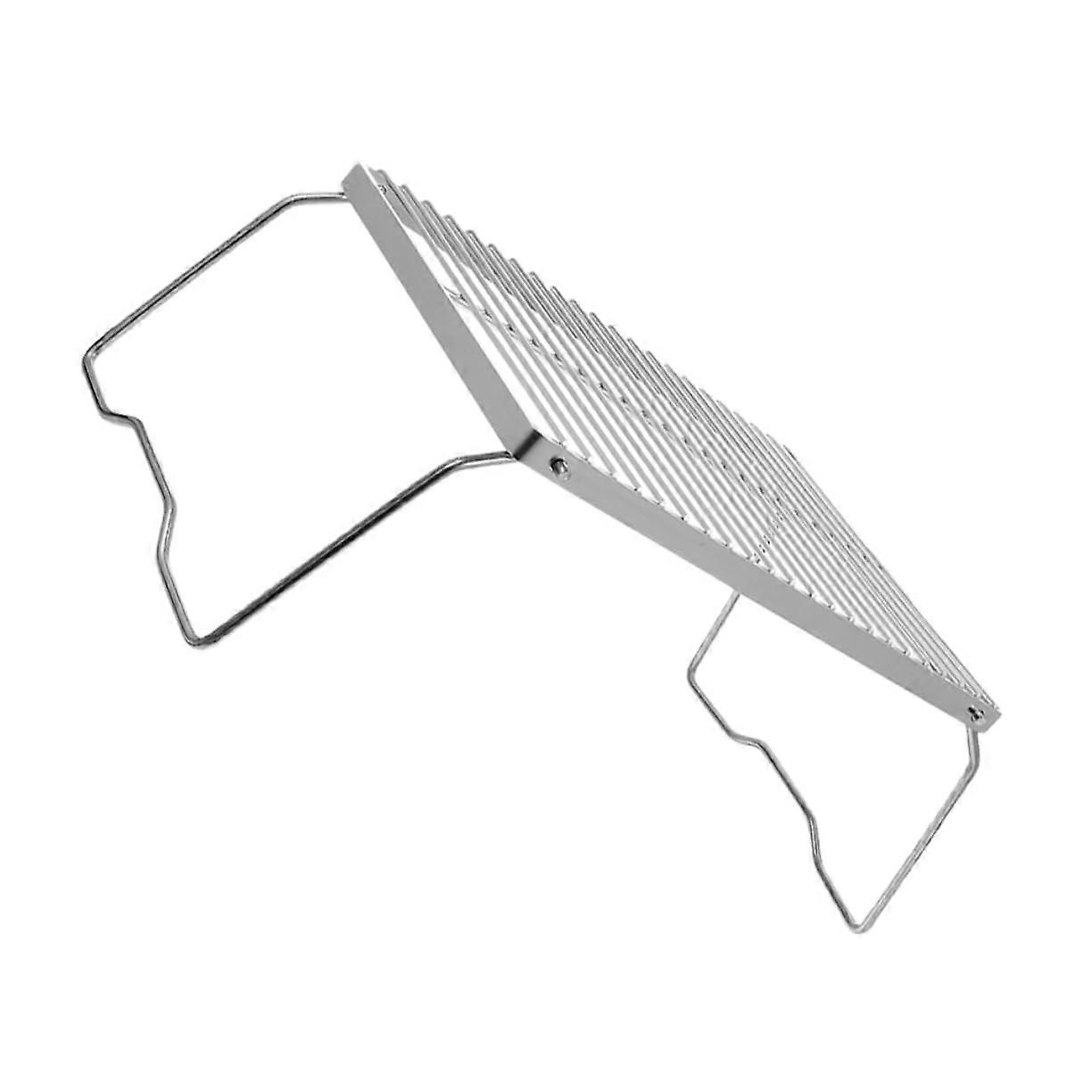 BBQ Grill Rack Stainless Steel Rectangular Mesh for Camping Picnic Outdoor Cooking