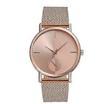 25-26 Vansvar Women's Casual Quartz Plastic Leather Band Starry Sky Analog Wrist Watch