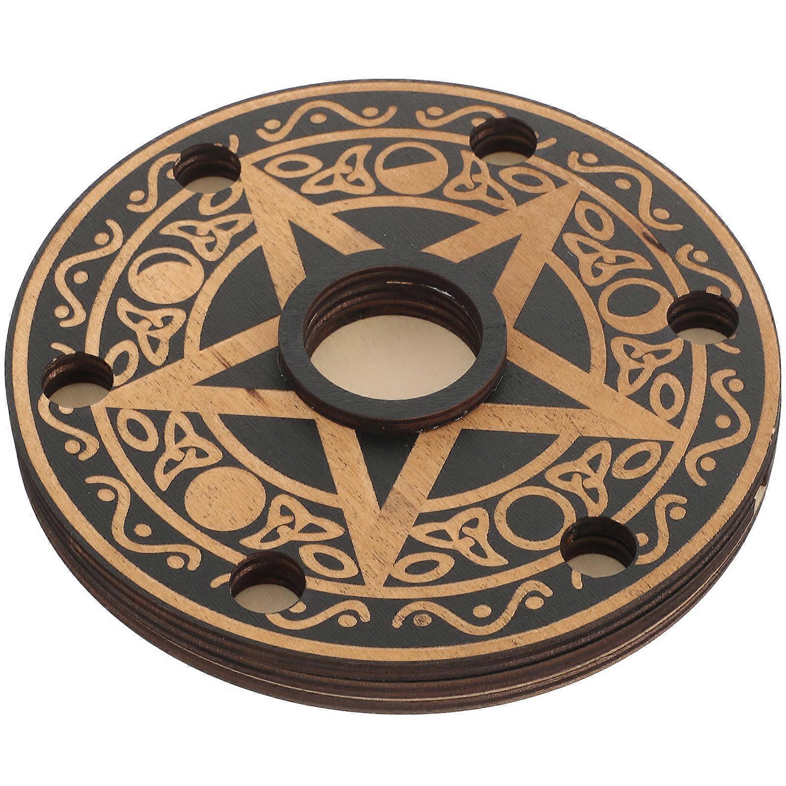 Small Display Stand Crystal Ball Stand Round Flat Base Support Collectors 1Set