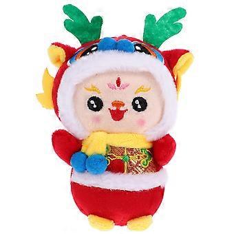 Dragon Doll Toy Plush Hanging Dragon Doll for Decor Chinese New Year