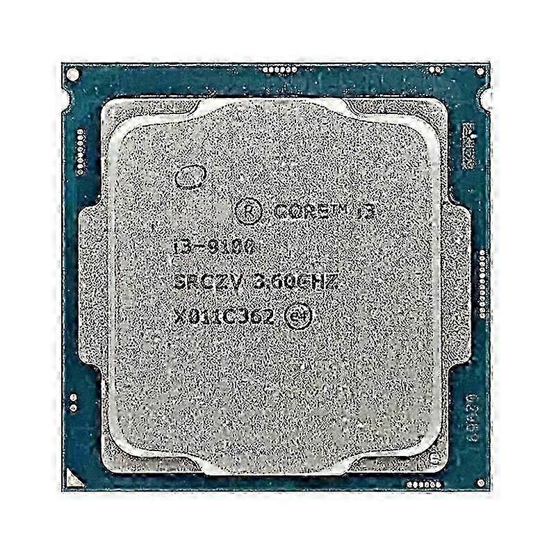 Core i3-9100 CPU - Socket LGA 1151 4 Cores 4 Threads 3.6GHz 6MB L3 Cache 62W.