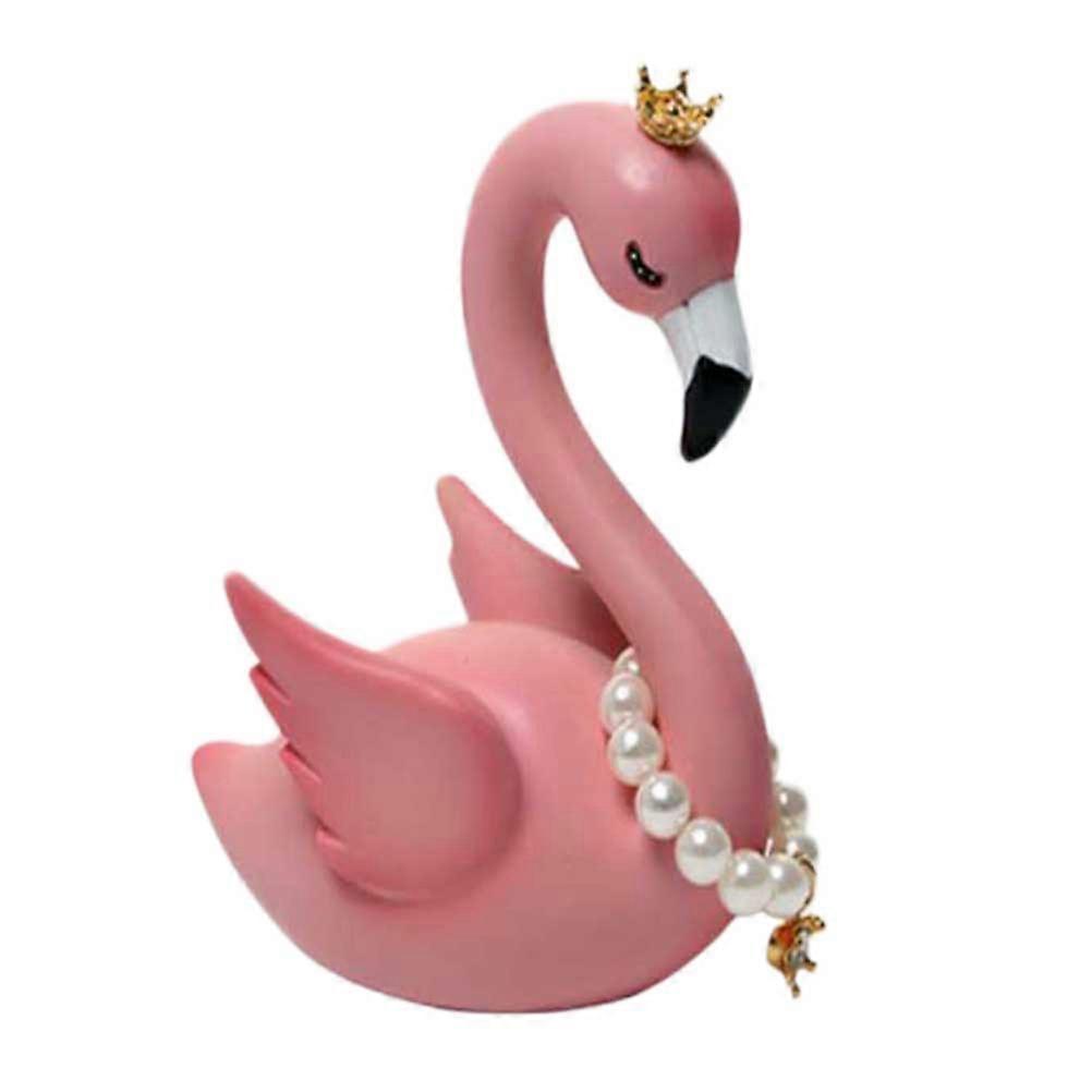 Flamingo Pattern Car Decoration for Interior with 3Pcs Creative Love Bird Ornaments