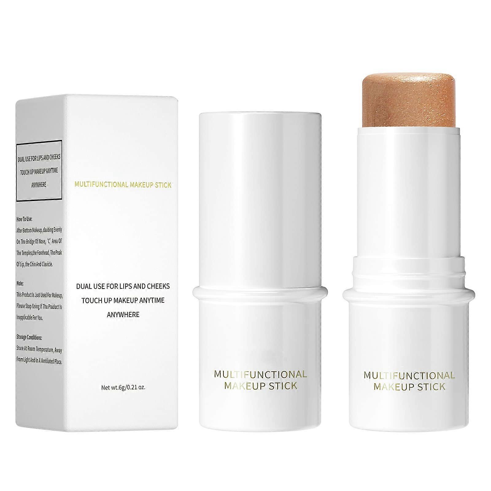 Makeup Stick Blush Peach MultiUse 3D Highlight and Shading Buildable LongLasting Color