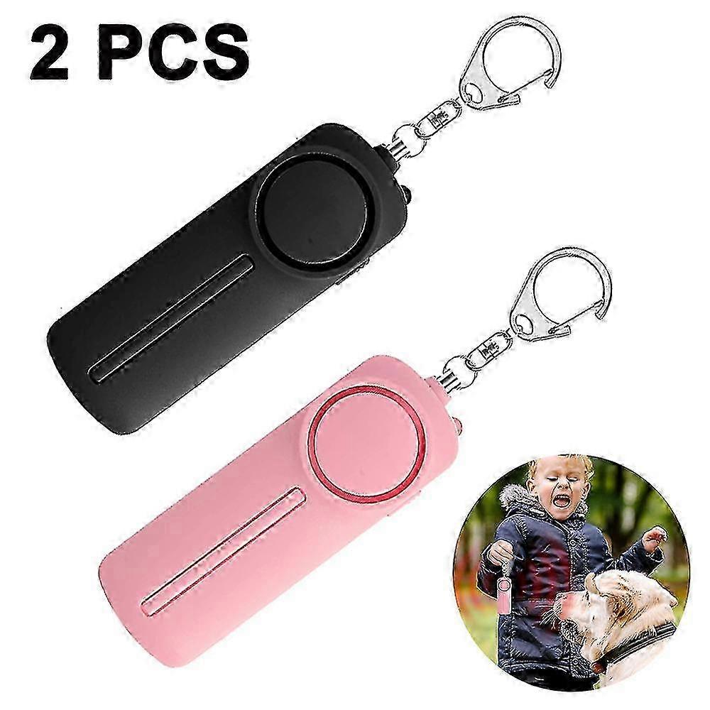 Personal Security Alarm Keychain With Led Light 2025