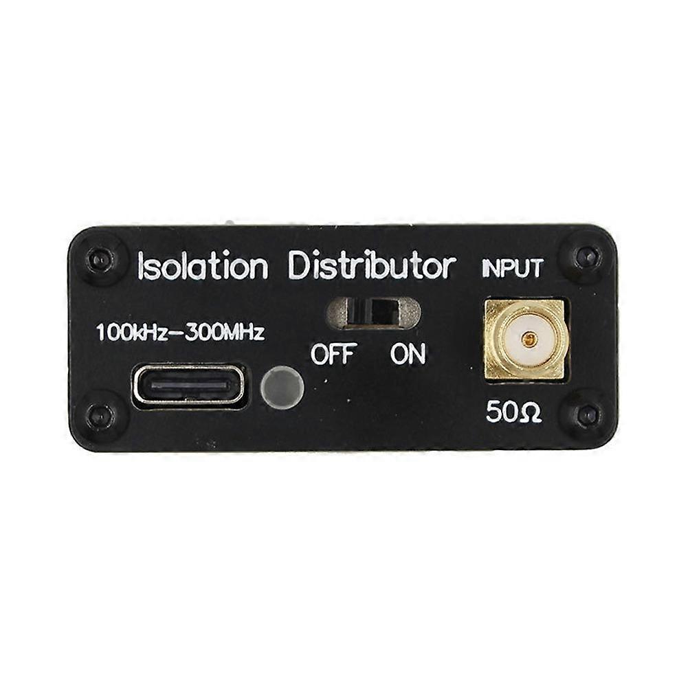 Active RF Isolation Splitter Active RF Isolation Distributor RF Splitter for GPSDO Source 100kHz to 150MHz