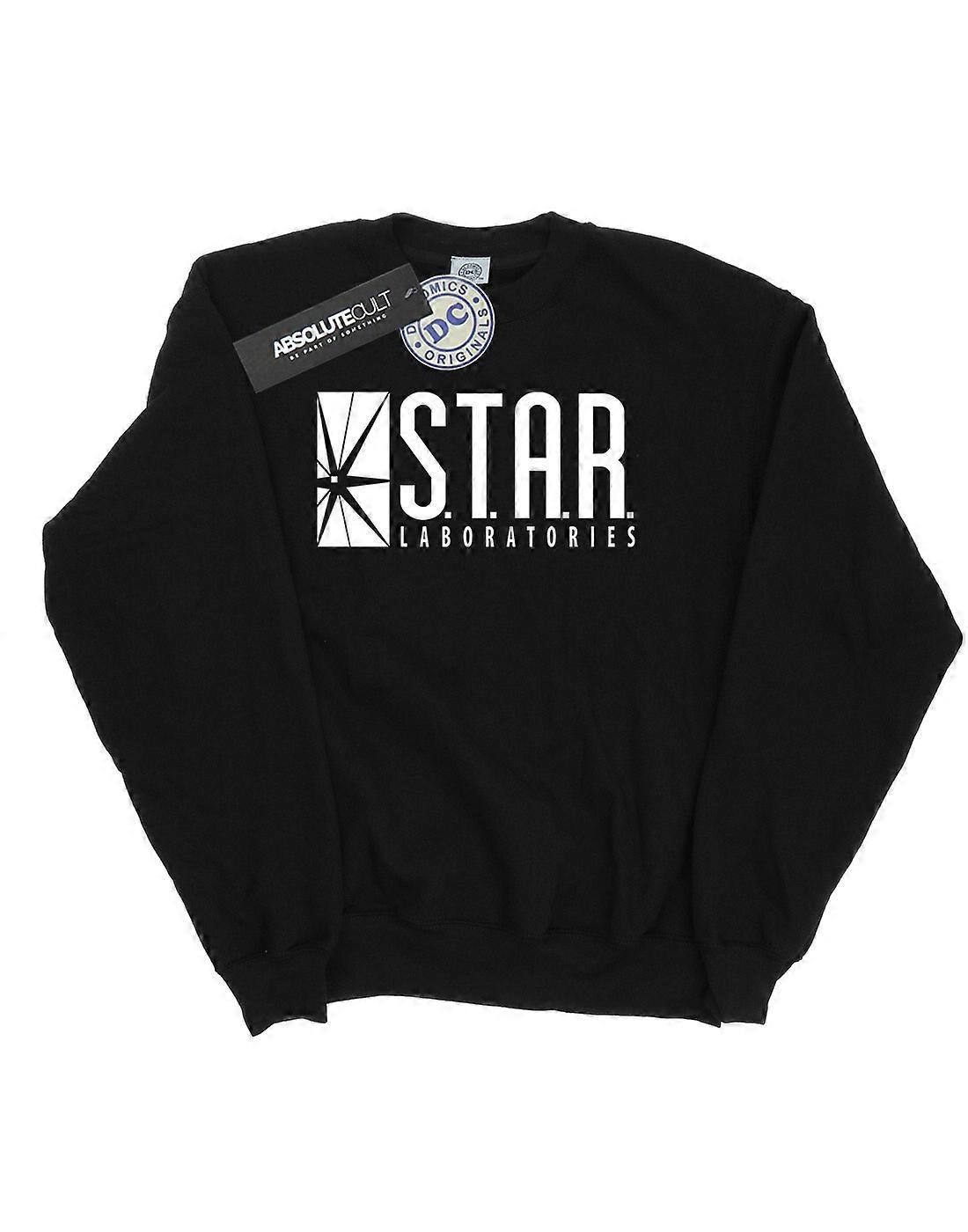 DC Comics Men's The Flash STAR Labs Sweatshirt