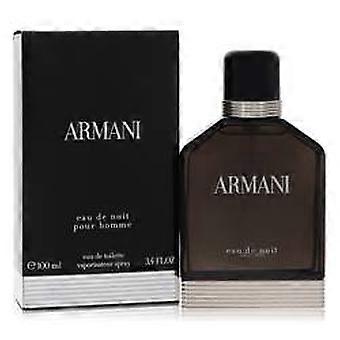  Armani Eau De Nuit by Giorgio Armani - Eau De Toilette Spray 3.4 oz - Men 