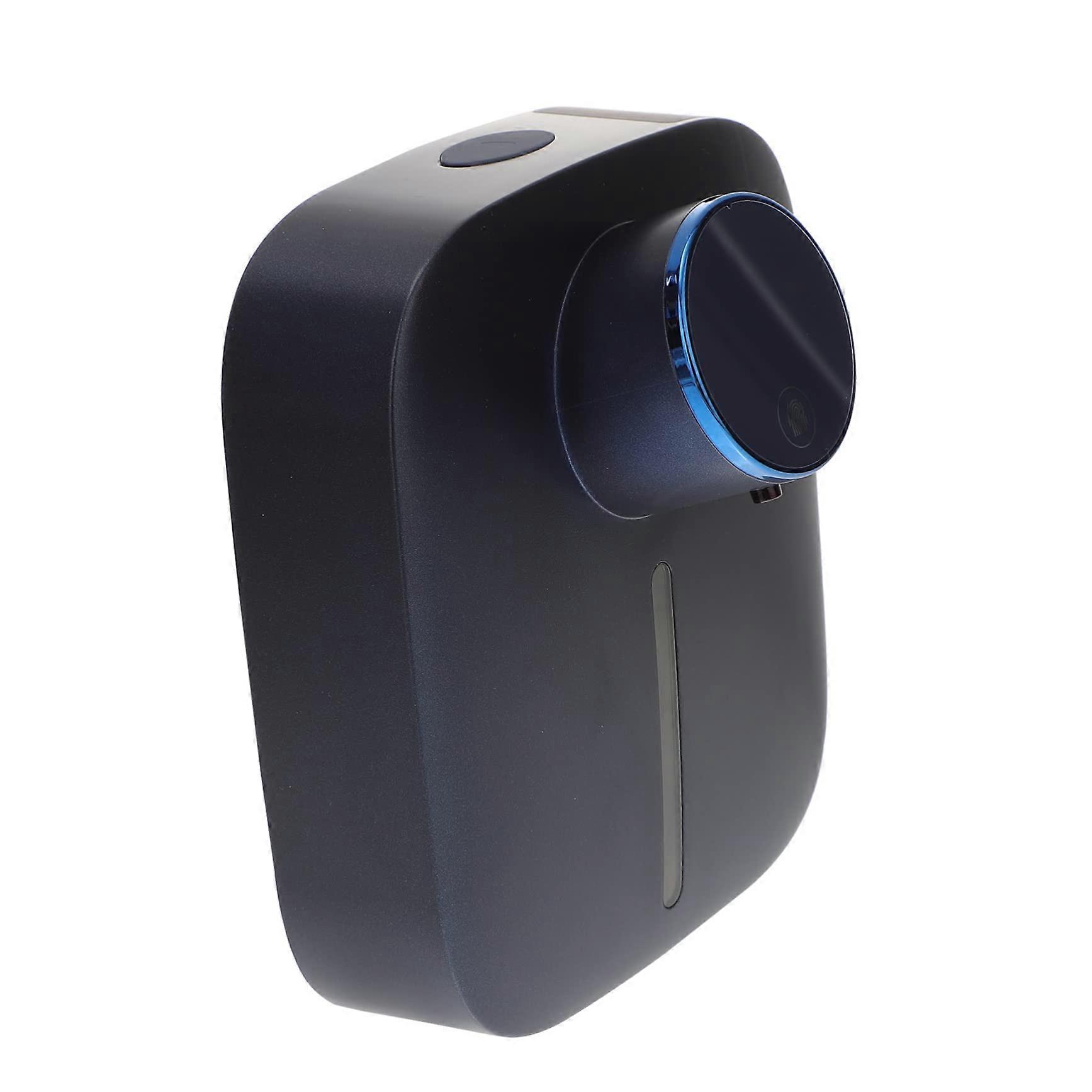 Touchless Wall Mounted Foaming Soap Dispenser with Smart Sensor, Rechargeable for Bathroom and Kitchen, Dark Blue