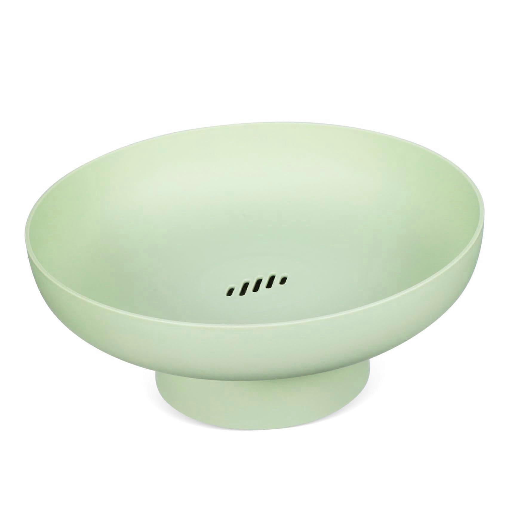 Modern Footed Fruit Bowl with Large Capacity for Kitchen Counter Display and Serving