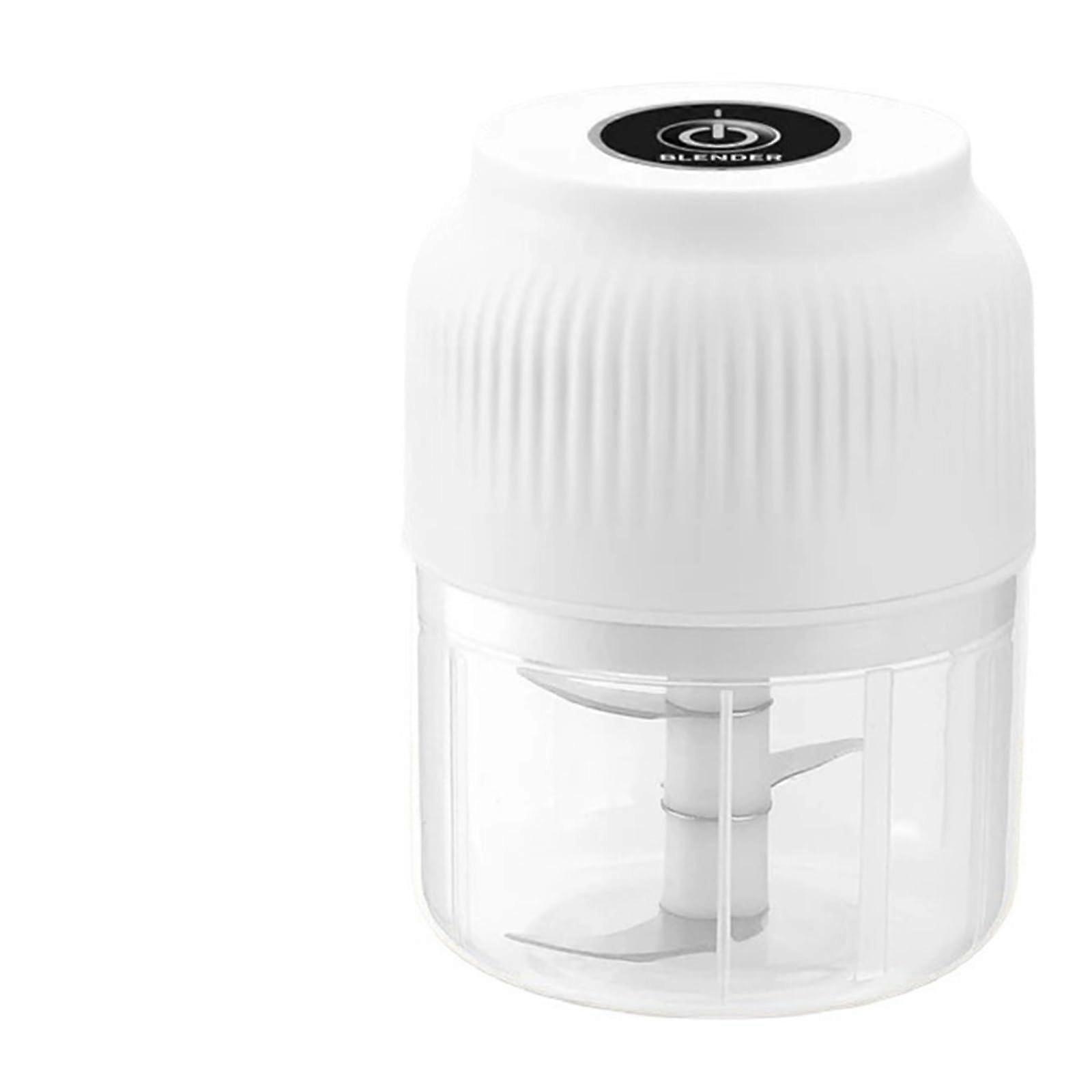 Electric Garlic Chopper 250ml Wireless USB Rechargeable Mini Food Processor for Kitchen