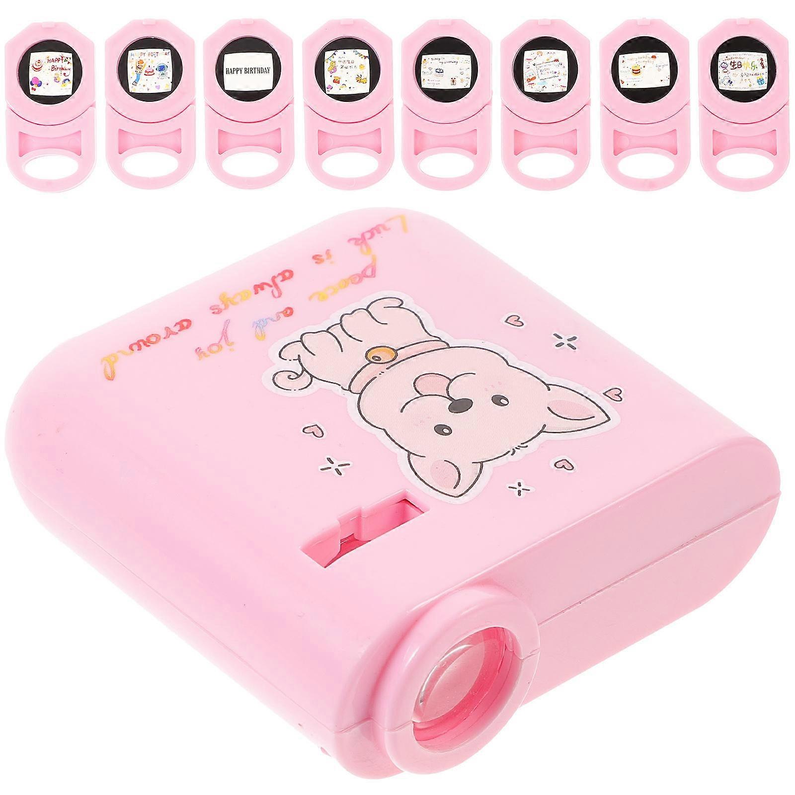 Decorative Projection Lamp Birthday Projector Light for Decor