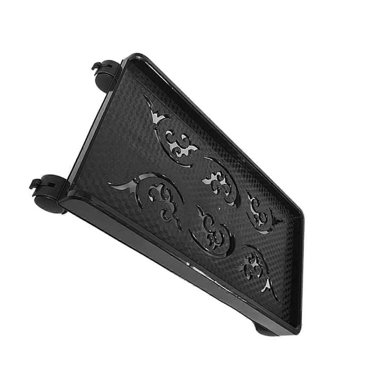 CPU Tower Stand with Lockable Brake Casters, Adjustable Computer Tower Holder on 360° Wheels