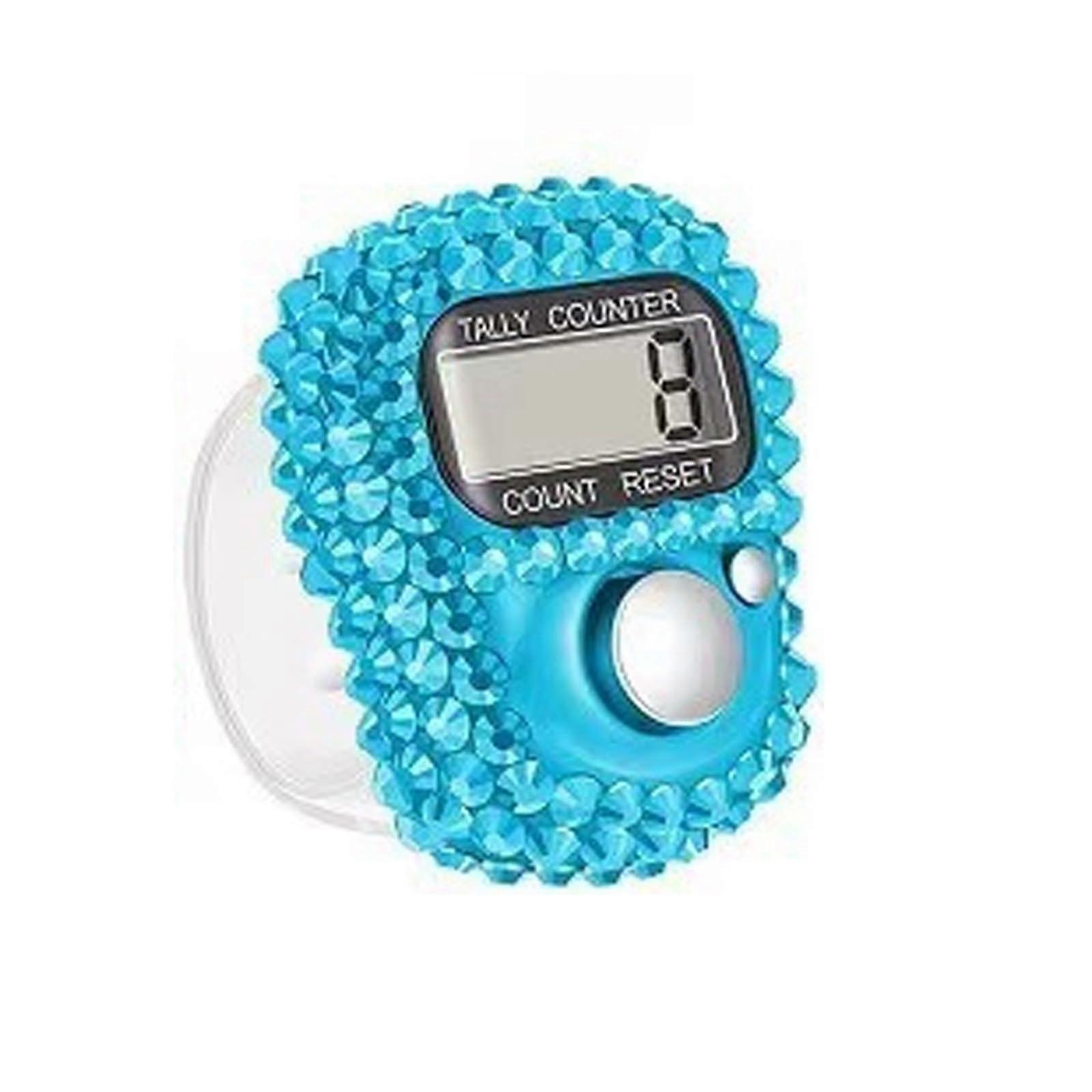 Finger Counter Digital Tally Counter with Precise Counting Random Color for Inventory and Exercise