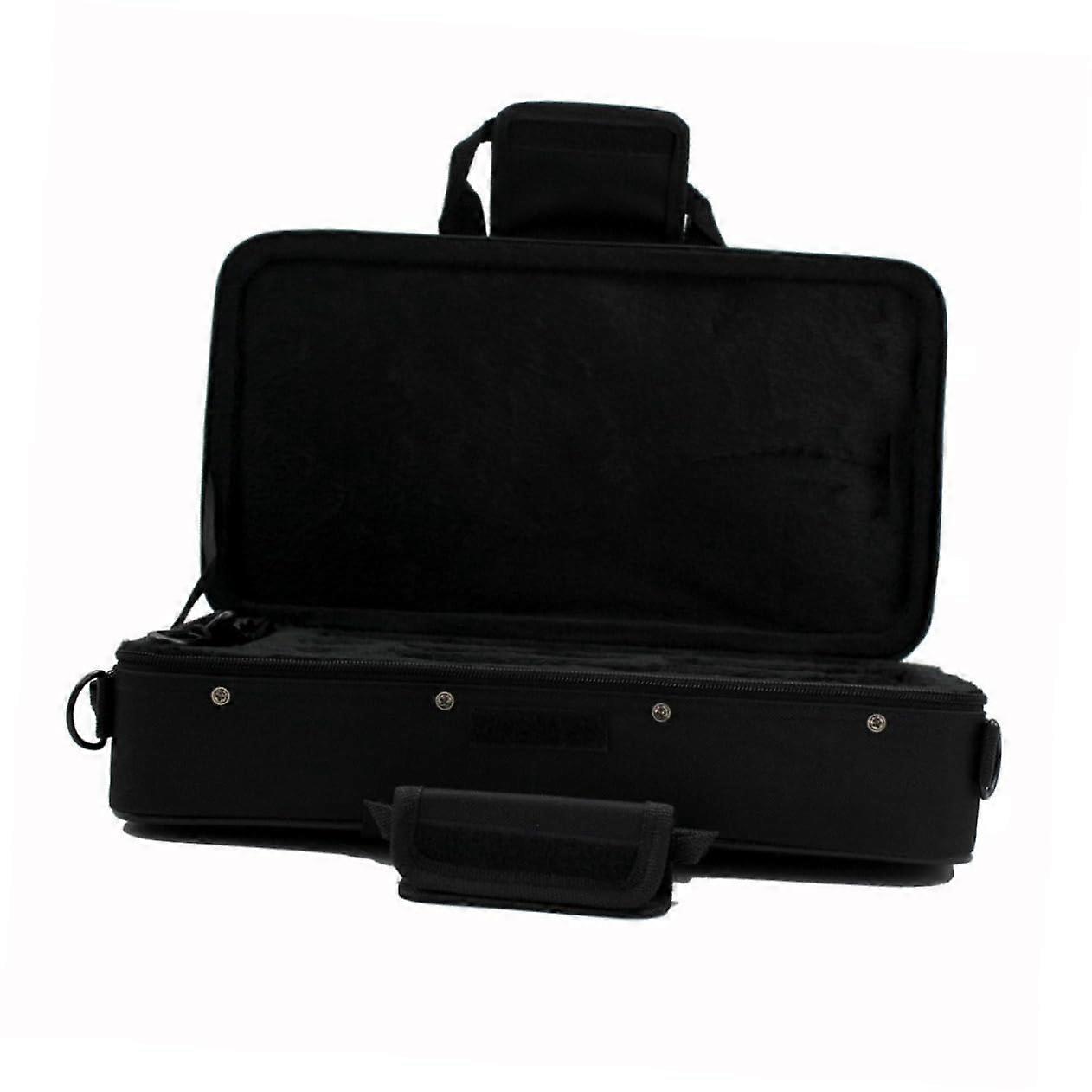 Clarinet Case with Durable Oxford Cloth, ShockAbsorbent Padding and Shoulder Strap for Musicians