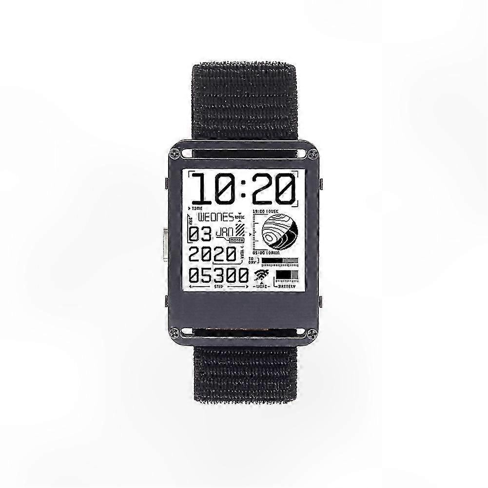Programmable E-Paper Smartwatch with Bluetooth and ESP32-C Port