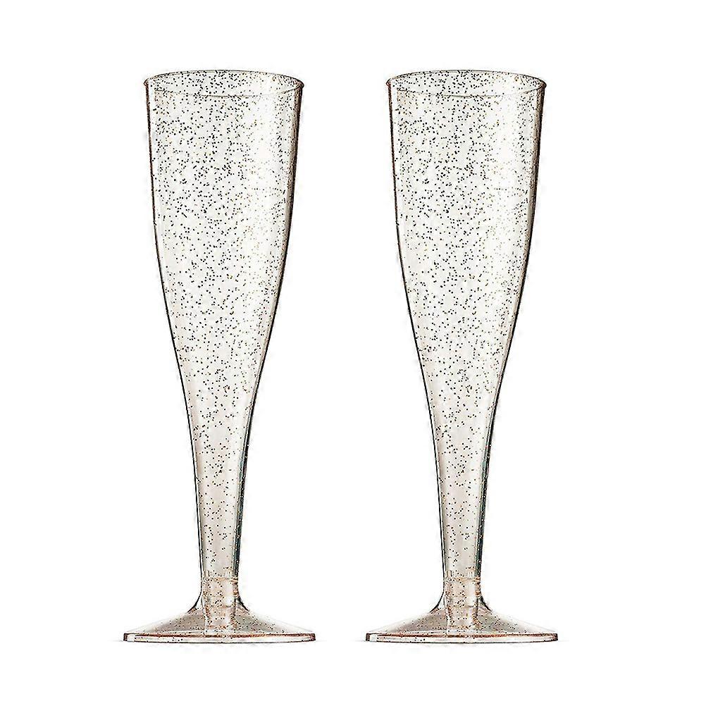 Verres à vin transparents pour fêtes (lot de 5)