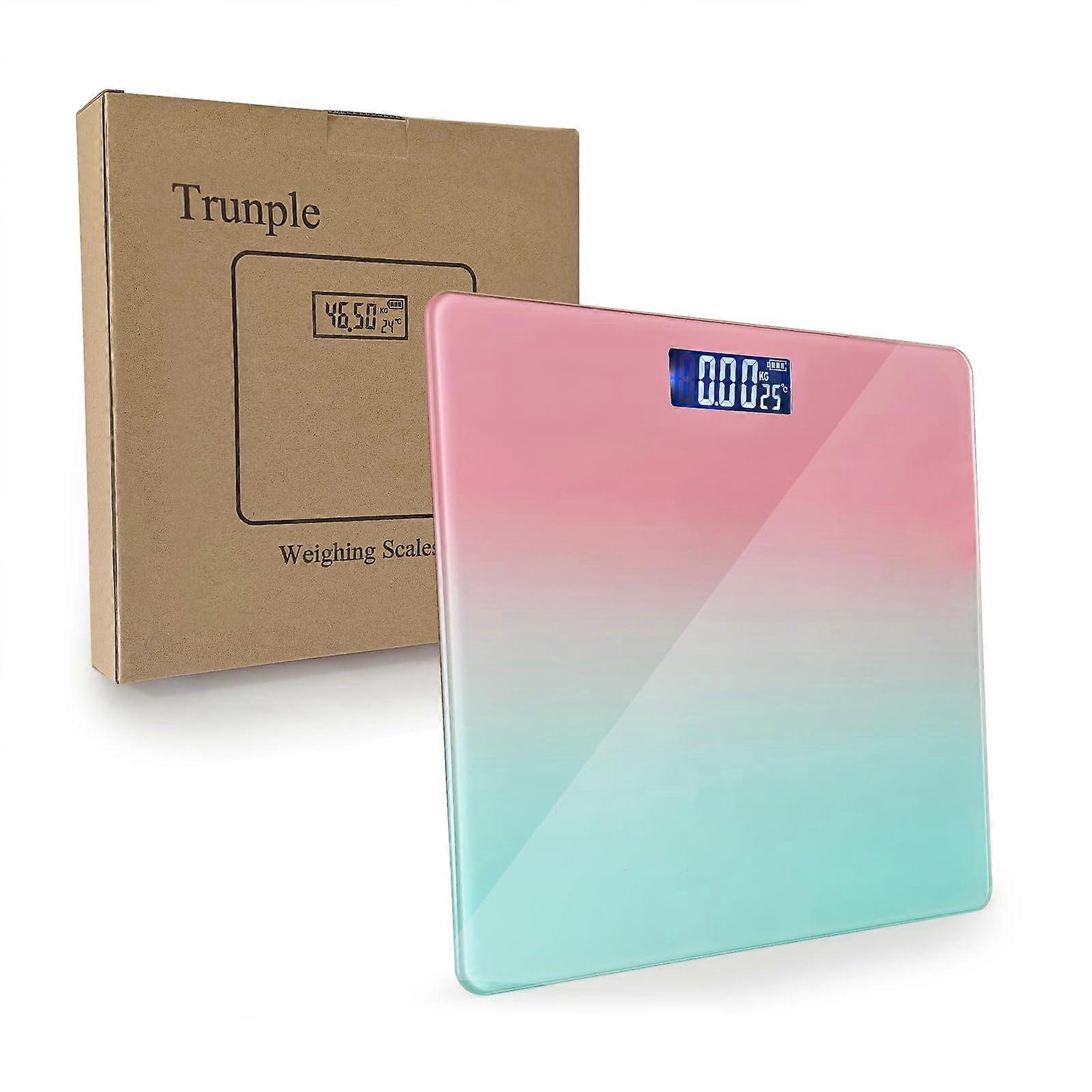 Digital Bathroom Scale with LED Display,  Precision, 400 lb Capacity, Compact Body Weight Scale