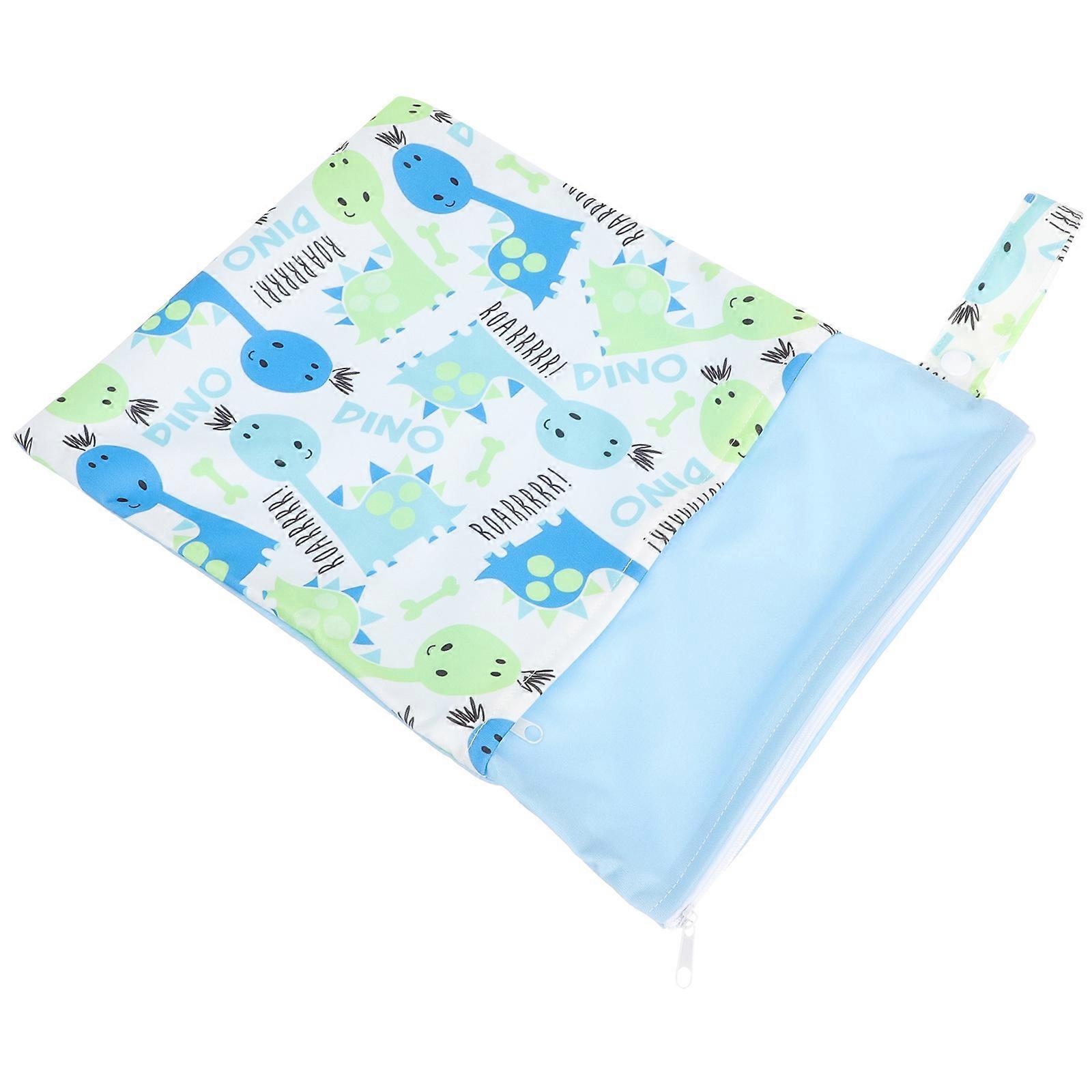 Diaper Organizer Pouch Nursery Diaper Storage Bag for 2Pcs Multipurpose Use